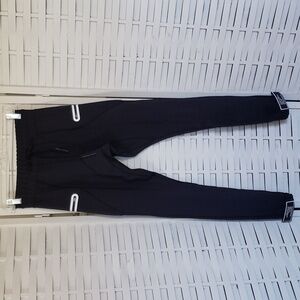 ASRV black mens jogger cuff ankles mens pants XS